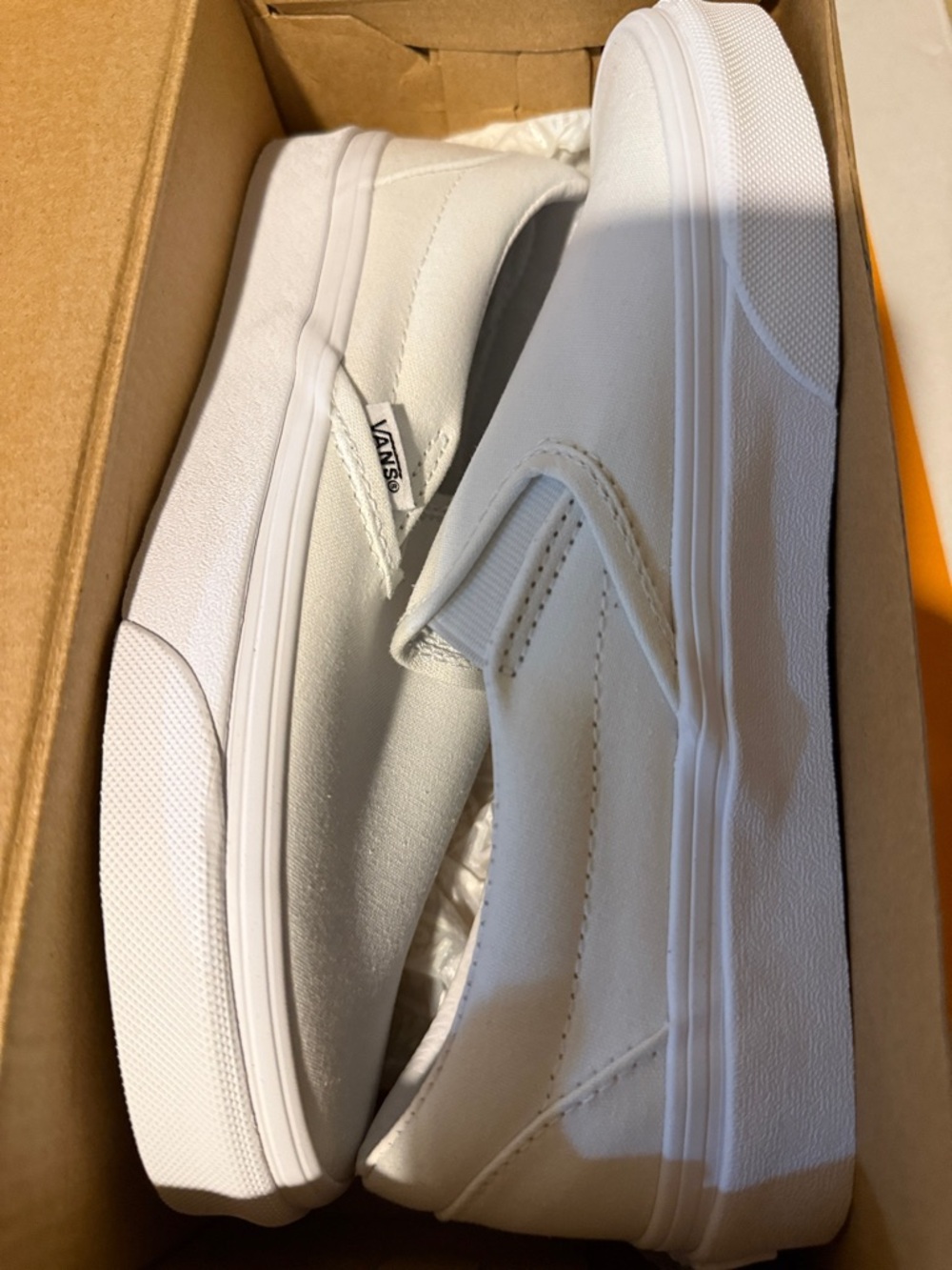 Vans Red and Tan Logo Shoe Box - Picture 2 of 4